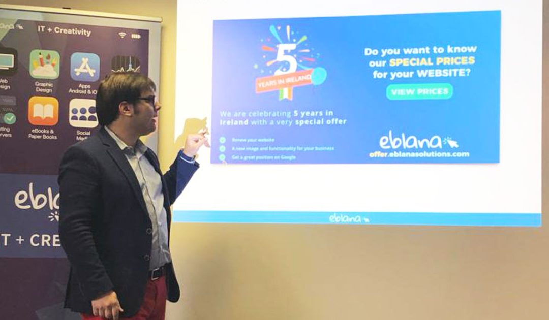 Víctor Díaz | Eblana Solutions | Keynote | Business Presentation | County Kildare Chamber